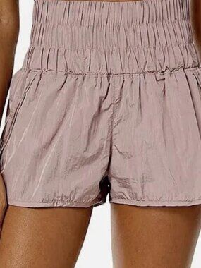 FP Movement Free People Way Home Shorts, Color: Dusty Mauve, Size: Medium